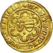 Guilder - Floris of Wevelinghoven, Netherlands, 1379-1393 reverse image