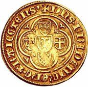 Guilder - Frederik van Blankenheim, Netherlands, 1393-1423 reverse image