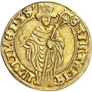 Guilder - Rudolf von Diepholz, Netherlands, 1433-1455 reverse image