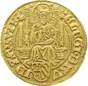 Guilder - David of Burgundy, Netherlands, 1456-1496 reverse image