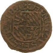1 Duit - Henry of Bavaria Bavaria-Palatinate arms obverse image