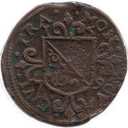 1 Oord - Philip II, Netherlands, 1578-1579 reverse image