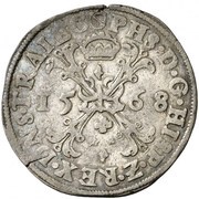 1 Daalder "Bourgondische Kruisrijksdaalder" - Philip II obverse image