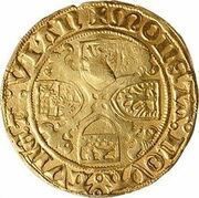 1 Gulden "Jansgulden" - Henry van Brederode, Netherlands, 1556-1568 reverse image