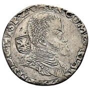 ⅕ Daalder "⅕ Philipsdaalder" - Philip II obverse image