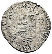 ⅕ Daalder "⅕ Philipsdaalder" - Philip II reverse image