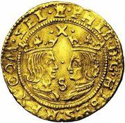 1 Ducat - Philip II Spanish type obverse image
