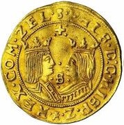 2 Ducats - Philip II SVB VMBRA reverse obverse image