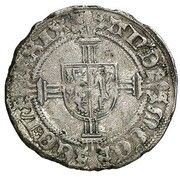 ½ Albus, Netherlands, 1479-1480 reverse image