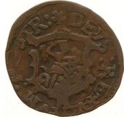 1 Duit, Netherlands, 1636-1639 reverse image