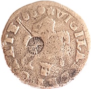 6 Stuivers "Rijderschelling" - Zwolle, Netherlands, 1680-1691 reverse image