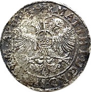 28 Stivers / Silver Florin - Matthias I, Netherlands, 1619-1665 reverse image