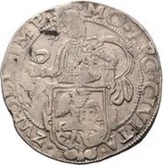 Daalder "Leeuwendaalder" Lion without shield divides date obverse image