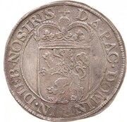 Silver Ducat Early type; lion without arrows, Netherlands, 1656-1660 reverse image