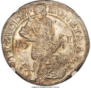Silver Ducat Early type; lion with arrows obverse image