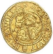 1 Ducat Hungarian type, Netherlands, 1590-1593 reverse image