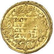 1 Ducat - Ferdinand III Date in legend, Netherlands, 1662-1674 reverse image