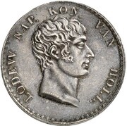1 Gulden - Louis Napoleon obverse image