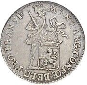 Silver Ducat - Batavian Republic Overijssel obverse image
