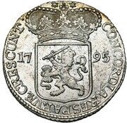 Silver Ducat - Batavian Republic Zeeland, Netherlands, 1795-1798 reverse image