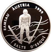 10 Diners - Joan Martí i Alanis Nordic Ski World Championships, Andorra, 1999 reverse image