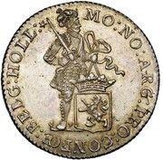 Silver Ducat - Batavian Republic Holland obverse image