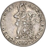 1 Rijksdaalder - Louis Napoleon obverse image