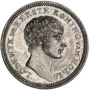 50 Stuivers - Louis Napoleon Pattern obverse image