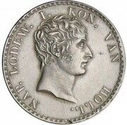 50 Stuivers - Louis Napoleon Pattern; Tin obverse image