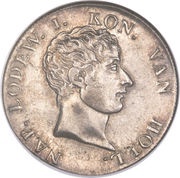 50 Stuivers - Louis Napoleon obverse image