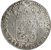 3 Gulden - Batavian Republic West Friesland obverse image
