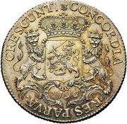 1 Ducaton "Silver Rider" - Batavian Republic Utrecht, Netherlands, 1796-1798 reverse image