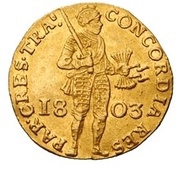 1 Ducat - Batavian Republic Utrecht obverse image