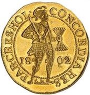 2 Ducats - Batavian Republic Holland obverse image