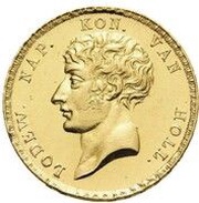 10 Gulden - Louis Napoleon obverse image