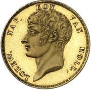 20 Gulden - Louis Napoleon Pattern obverse image