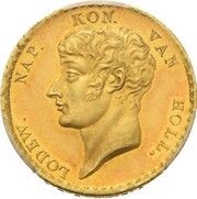 20 Gulden - Louis Napoleon obverse image