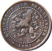 1 Cent - Wilhelmina "KONINKRIJK" obverse image