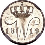 5 Cents - Willem I obverse image