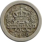5 Cents - Wilhelmina obverse image