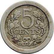 5 Cents - Wilhelmina reverse image