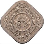 5 Cents - Wilhelmina obverse image