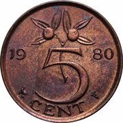 5 Cents - Juliana reverse image