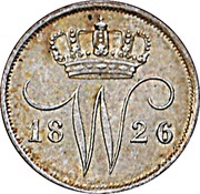 10 Cents - Willem I obverse image