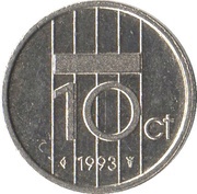 10 Cents - Beatrix reverse image