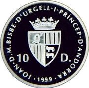 10 Diners - Joan Martí i Alanis Ice Hockey World Cup obverse image