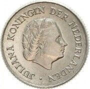 25 Cents - Juliana Pattern obverse image