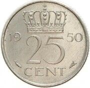 25 Cents - Juliana Pattern reverse image