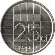 25 Cents - Beatrix reverse image