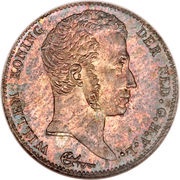 ½ Gulden - Willem I obverse image